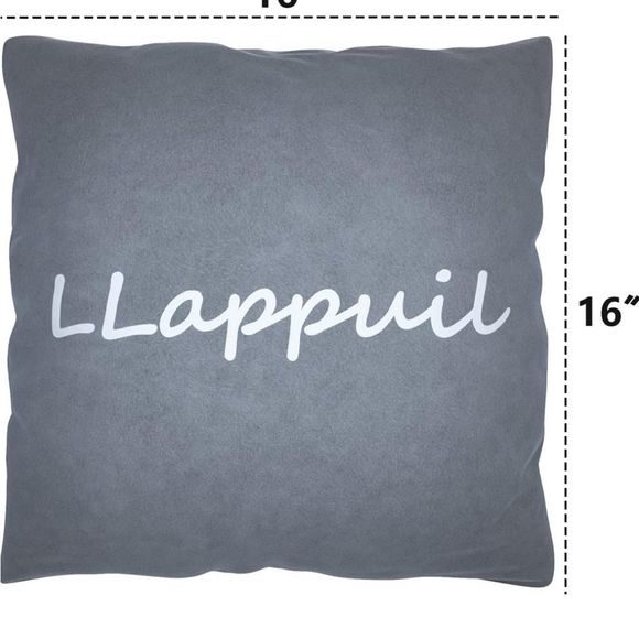 Throw Pillows (Set of 2), 16 x 16 Inches Square Soft Comfortable Bed and Sofa - Picture 5 of 7